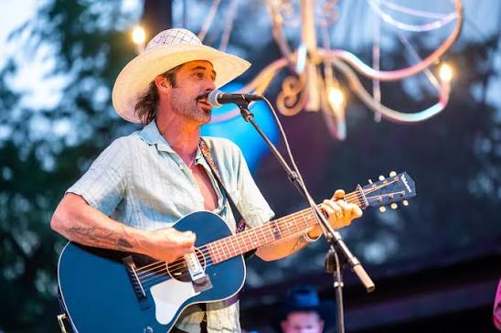 Ryan Bingham performing live on stage
